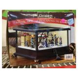 Musical Mr Christmas ice skaters miniature