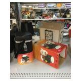 NIB Lunchbox, Furniture Stands, and Hanging