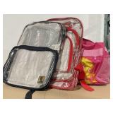 2 NWT CITISPORTS Clear Gear Backpacks and More