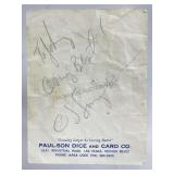 O.J. Simpson Autograph