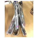 Classic vehicle metal body trim parts. Assorted