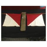 Vintage signal corps U.S. army flag kit type