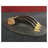 Master cutlery triple blade tigers claw w/ wall