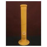 Rubber water bong w/ glass down stem, stands 14