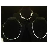 3- Liquid Silver & gemstone Southwest style