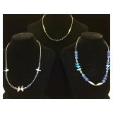 3- Liquid Silver & gemstone Southwest style