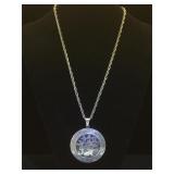 Sterling chain w/ Sterling Central American Style