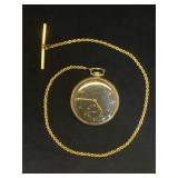 Elgin pocket watch , 15 jewel w/ sub dial ,