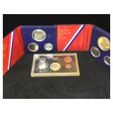 2- 1976 US Bicentennial Silver Proof Sets & 1968