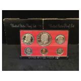1978, 1980 & 1982 US Proof Sets