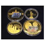 Assortment of Banknote  & Liberty Medallions
