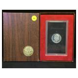 1971 US Proof Eisenhower Dollar , encased