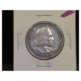 1893 Worlds  Columbian  Half Dollar