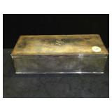 Metal trinket box, marked L.B. S. Co.