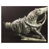 Carved Chineses Jade horse, 15 in. By 12 in
