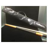 Mahogany Pool Cue  w/ case
