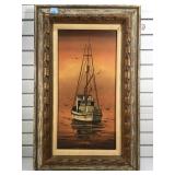 Signed Winifred Witton Smith oil on canvas,