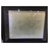 Picasso print, framed to size 19x15 inches