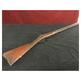 Antique double barrel double trigger muzzle