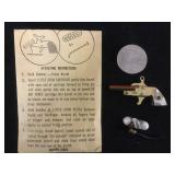 Little Adam miniature cap gun w/ Mother of pearl