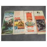 Assortment of vintage movie posters