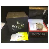 Invicta Reserve Chronograph, Flame Fusion Crystal