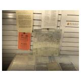 Military ephemera, mostly copies