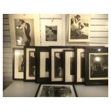 8 nude prints & 3 additional prints, most framed,