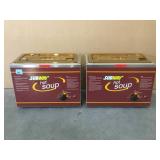 2 new Nemco Subway hot soup warmers
