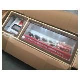 Budweiser beer clydesdale sign & clock, needs