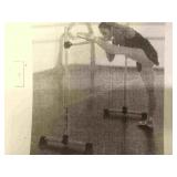 Ballet barre B48 portable 4ft single bar