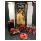 1972 Coca-cola tray & Coca-cola collectables,