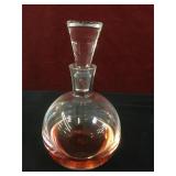Krosno crystal decanter