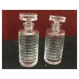 2 Portuguese Globel View decanters