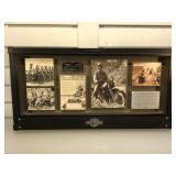 Harley Davidson model 1942 WLA display 24 in wide