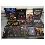 Lot of Star Trek collectibles incl. books, audio
