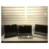 Lot of laptops - no chargers - untested as is
