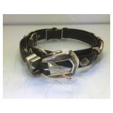 Brighton  ladies leather belt, size medium