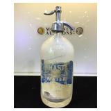 Vintage Shadta Sparkling Water Seltzer bottle