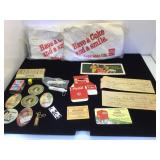 Vintage Coca-cola collectables, , matches, pocket