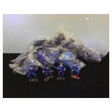 Large collection of plastic Beatles figures, 2