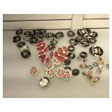Assortment of vintage original Beatles buttons &