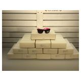 Approx. 156 pairs of Rubber framed sun glasses