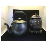 Vintage McCoy (teapot) Cookie Jar & McCoy (pot