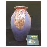 Hand made Dale Tiffany Art Glass Vase