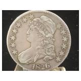 1826 Capped Bust Half Dollar