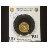 1996  1/10 oz. GOLD  COIN