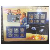 1968 Uncirculated Mint Set, w/ 40% Silver Kennedy