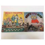 2 sealed movie soundtrack LPs - Fritz the Cat and