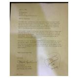 Letter with Muhammad Ali